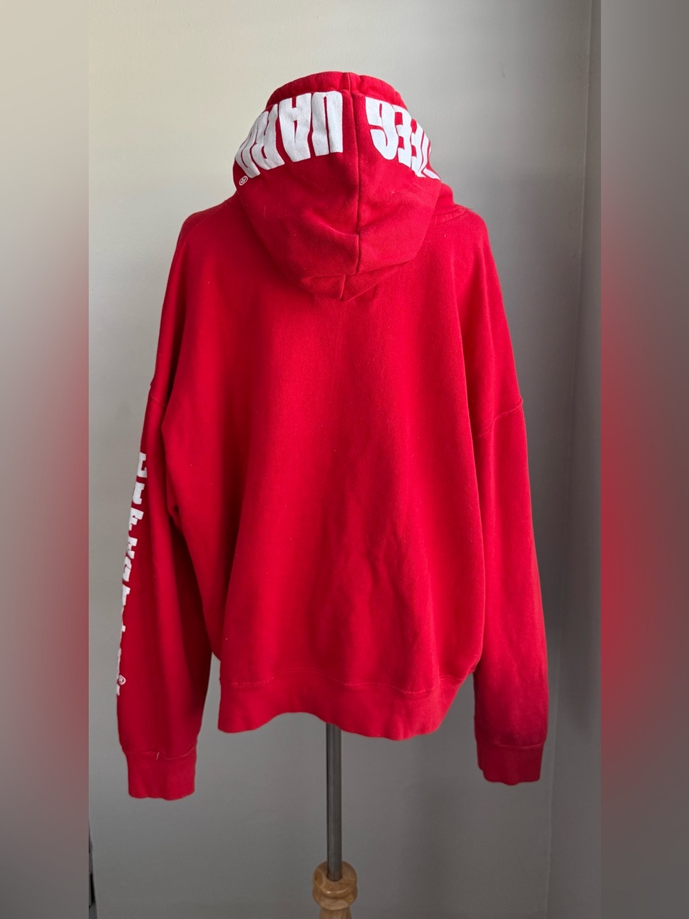 Lifeguard Red Graphic Hoodie Sweatshirt - large - Picture 6 of 8